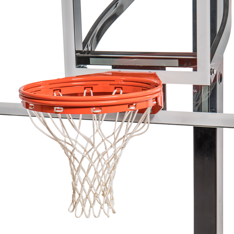 Hintergrund Reise Unglaublich double rim basketball Jahr Pellet Abstoßen