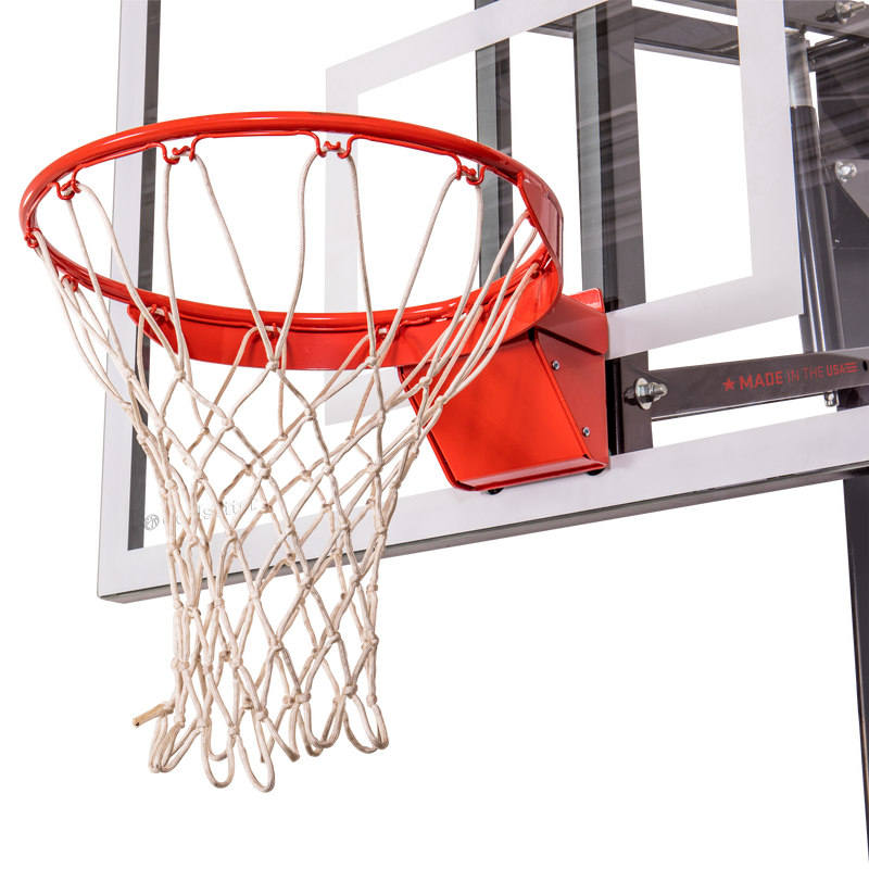 Goalsetter In Ground Basketball Goal - elite plus basketball goal - 54 inch glass backboard - HD Breakaway