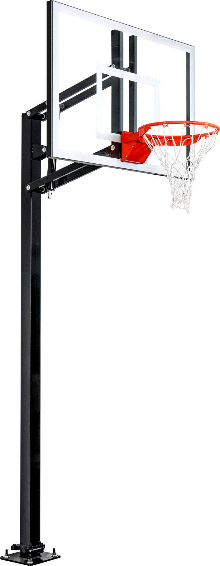 Goalsetter In Ground Basketball Goal - Elite Plus - 54" Glass - HD Breakaway