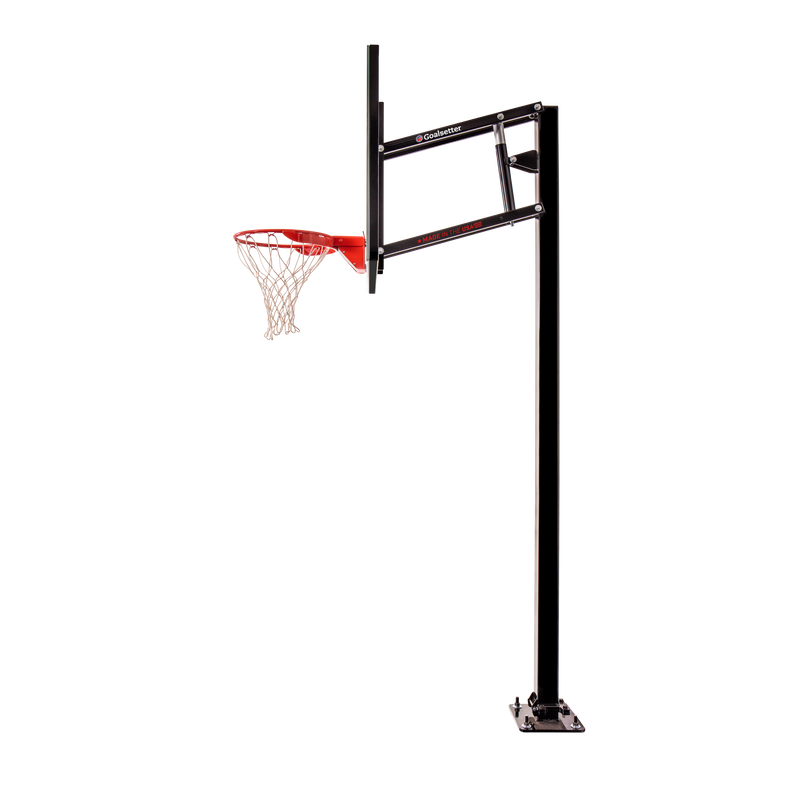 Goalsetter In Ground Basketball Goal - Elite Plus basketball goal - 54" Glass - HD Breakaway