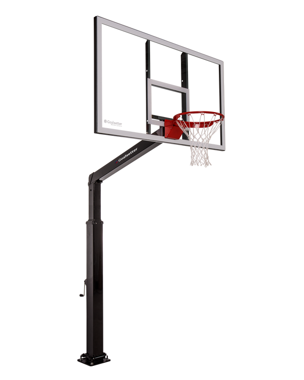 Goalsetter Launch Series basketball goals 60 - in the ground basketball hoop - adjustable basketball goals