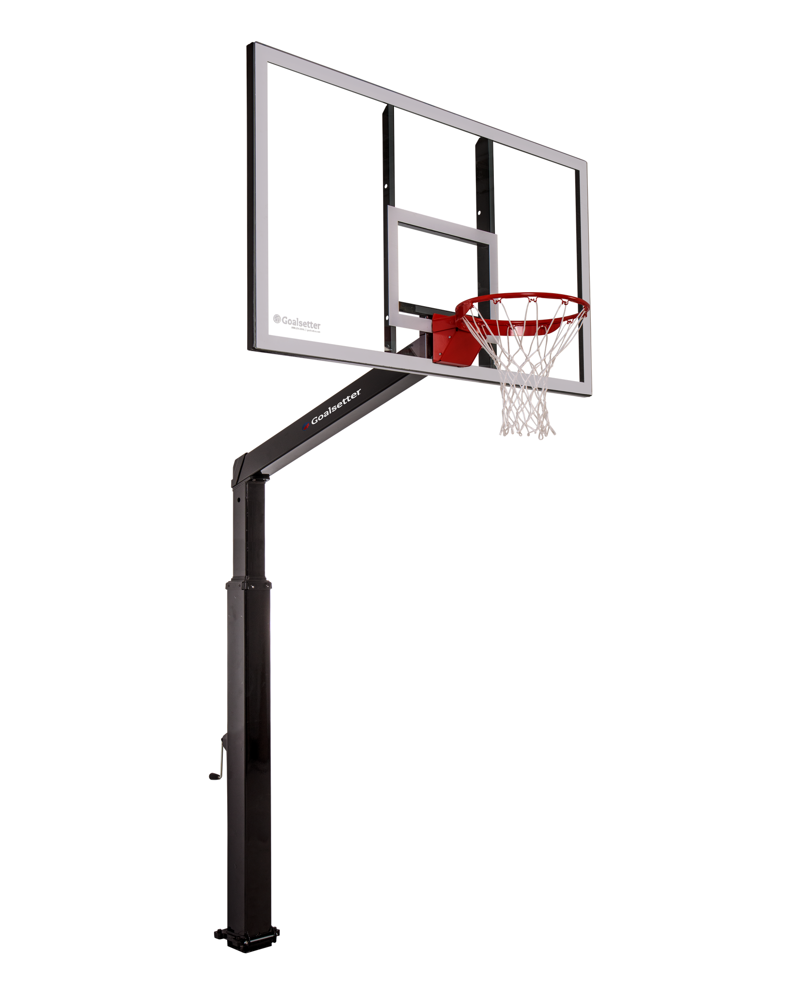 Launch Pro Basketball Hoop 72 Inch Backboard Goalsetter