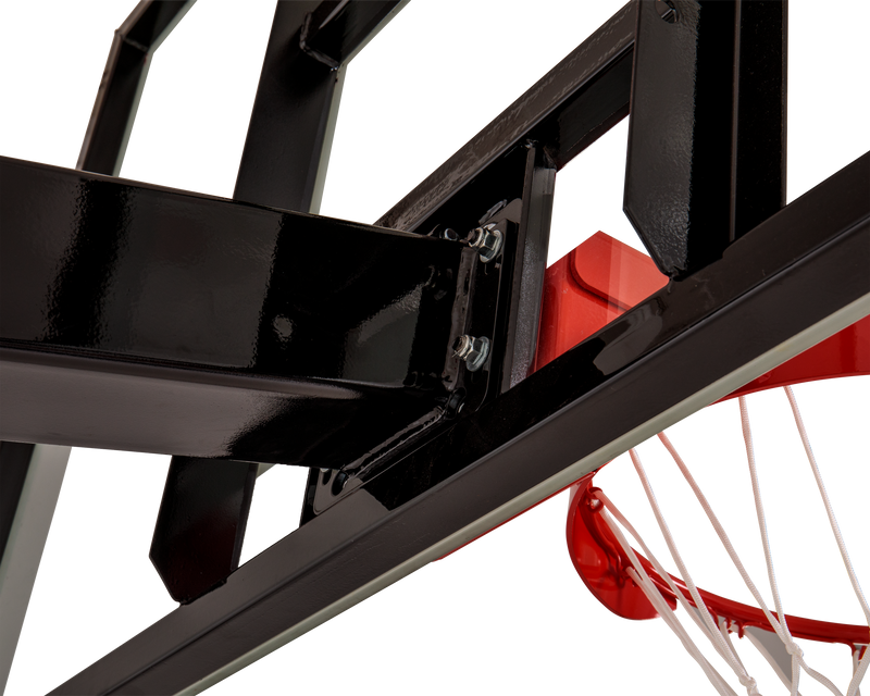 Goalsetter Basketball - Launch Pro 72 Glass, Collegiate Breakaway Rim