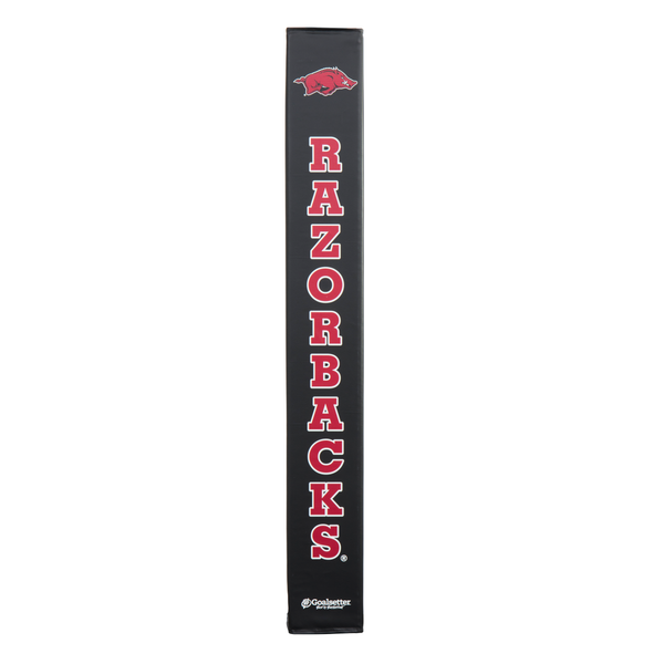 Goalsetter Basketball Collegiate Pole Pad - AR Razorbacks basketball (Black)