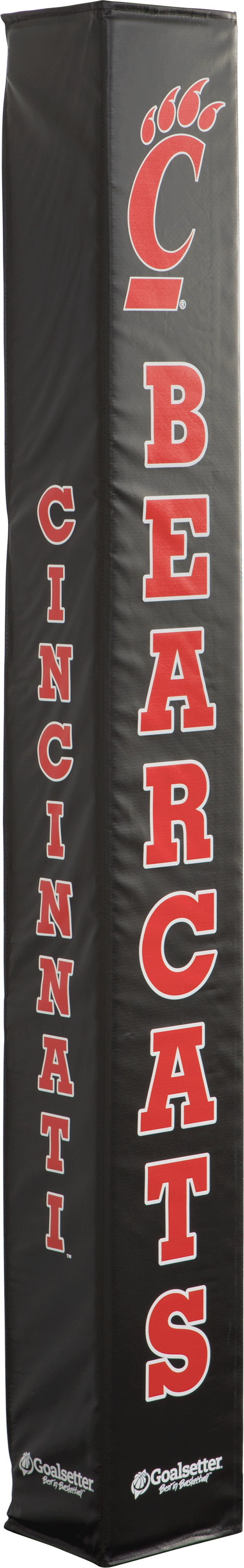 Goalsetter Basketball Collegiate Pole Pad - Cincinnati Bearcats (Black)