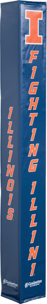 Goalsetter Collegiate Pole Pad - NCAA Illinois Illini Basketball (Blue) 