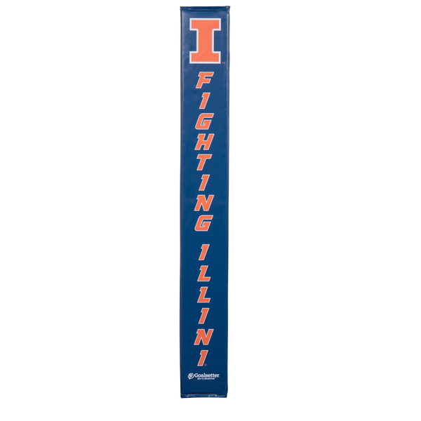 Goalsetter Collegiate Pole Pad - NCAA IL Illini (Blue) - Illinois Basketball