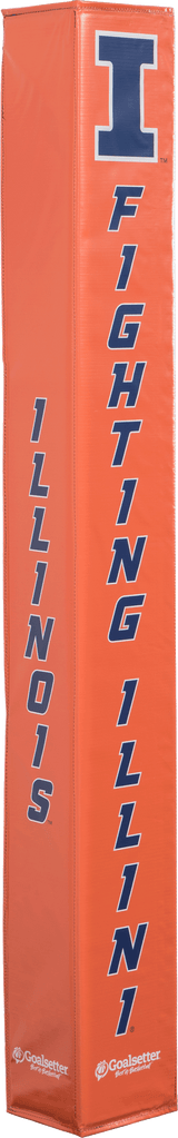 Goalsetter Collegiate Pole Pad - NCAA Illinois Illini (Orange) - Primary Mark_1