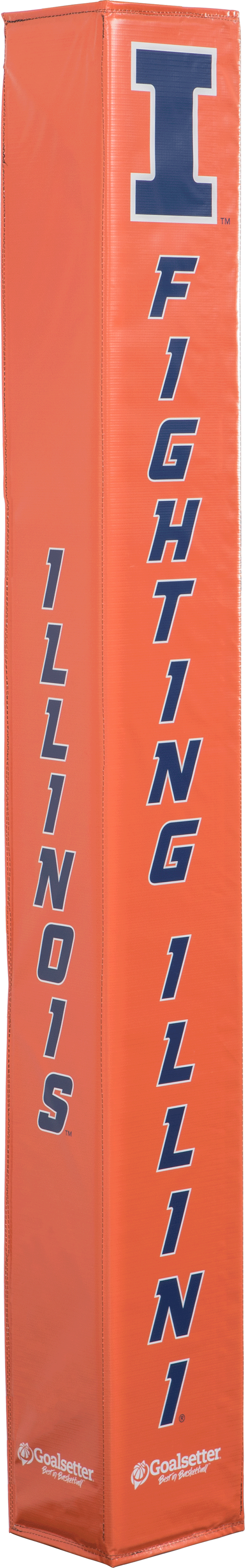 Goalsetter Collegiate Pole Pad - NCAA Illinois Illini (Orange) - Primary Mark_1