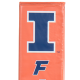 Goalsetter Collegiate Pole Pad - NCAA Illinois Illini basketball (Orange) - Primary Mark_4