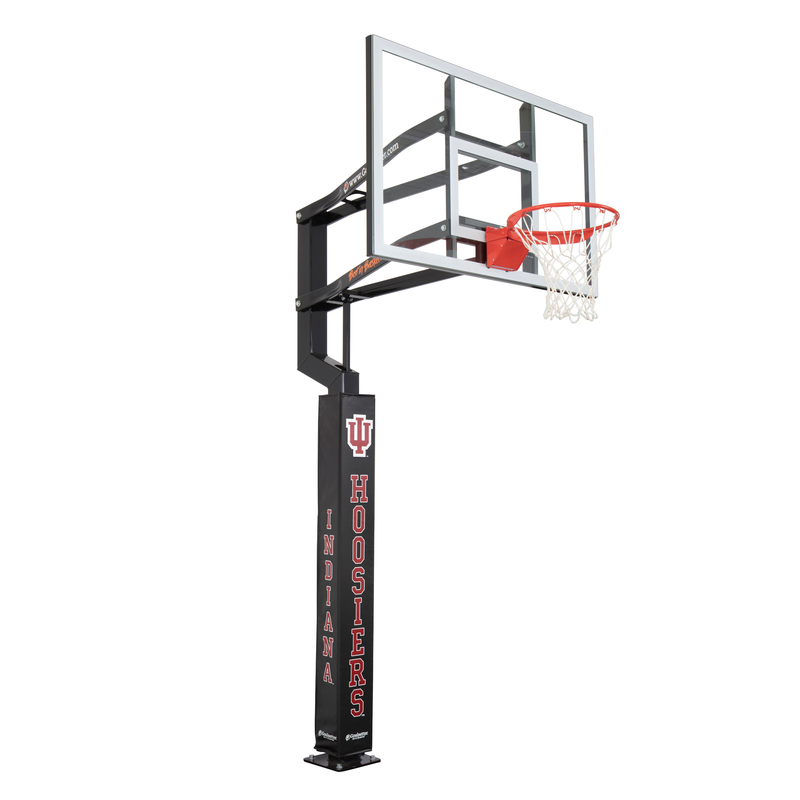 Goalsetter Basketball Collegiate Pole Pad - NCAA Indiana Basketball (Black)