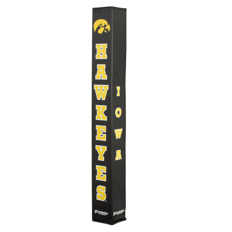 Goalsetter Basketball Collegiate Pole Pad - NCAA IA Hawkeyes (Black)