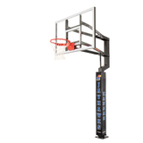 Goalsetter Basketball - Collegiate Basketball Pole Pad - NCAA Kansas Basketball (Black)