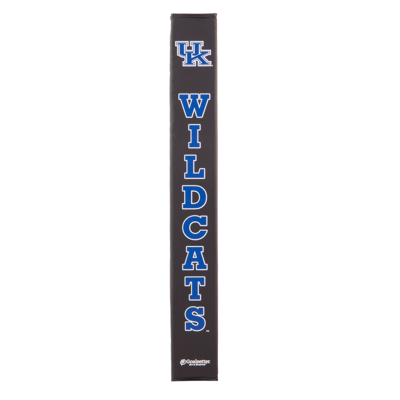 Goalsetter Basketball - Collegiate Basketball Pole Pad - Kentucky Wildcats basketball (Black)