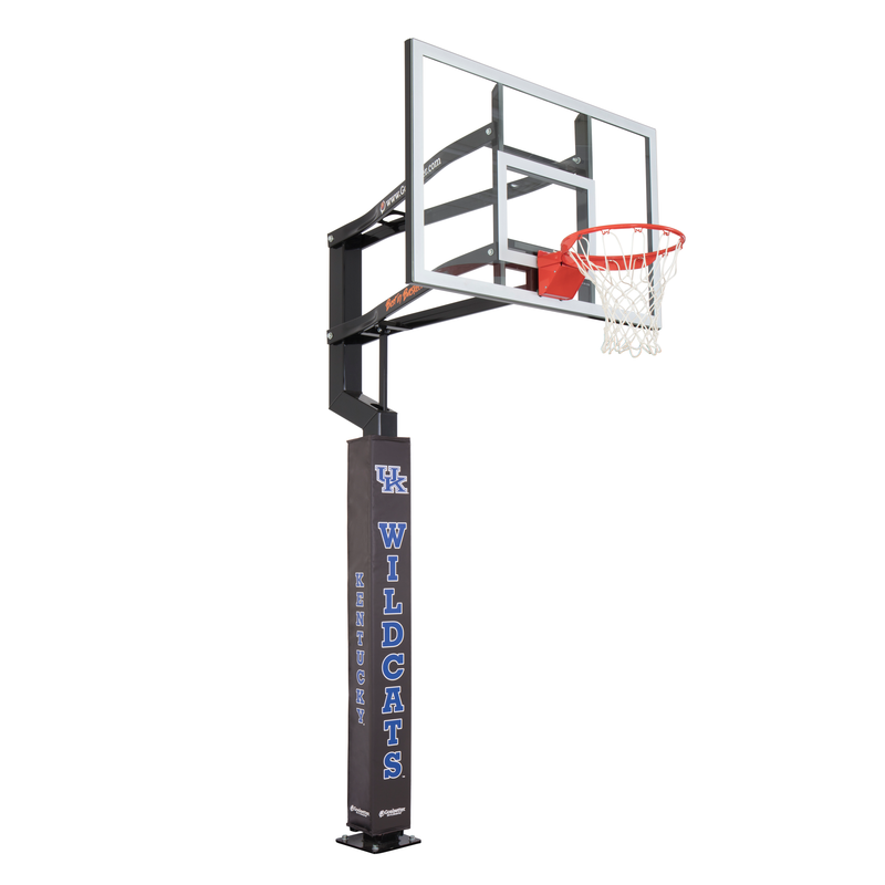 Goalsetter Basketball - Collegiate Basketball Pole Pad - Kentucky Wildcats (Black)