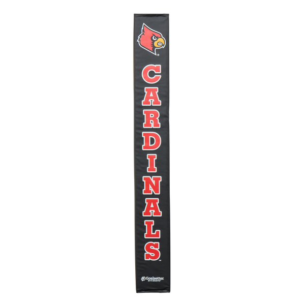 Goalsetter Basketball - Collegiate Basketball Pole Pad - NCAA Louisville basketball  (Black)