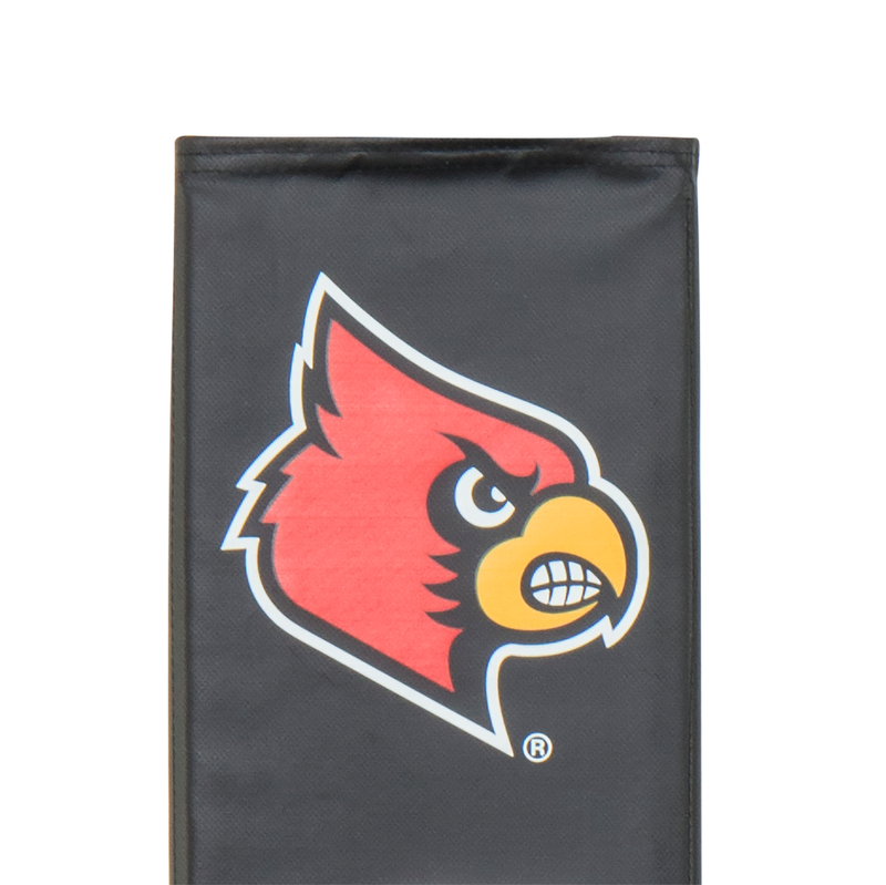 Goalsetter Basketball - Collegiate Basketball Pole Pad - NCAA Louisville Cardinals (Black)