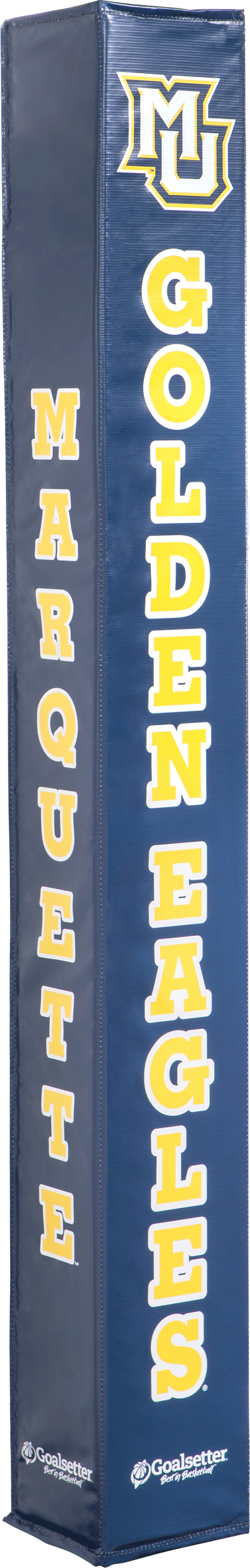 Goalsetter Basketball - Collegiate Basketball Pole Pad - Marquette Golden Eagles (Blue)
