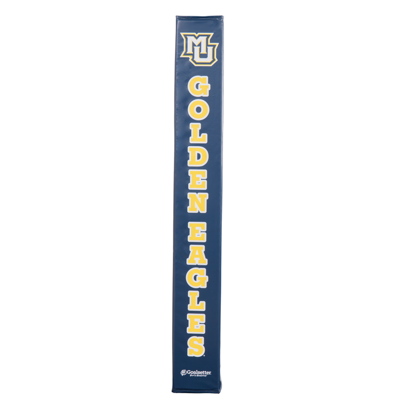 Goalsetter Basketball - Collegiate Basketball Pole Pad - Marquette Golden Eagles basketball(Blue)
