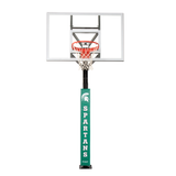 Goalsetter Basketball - Collegiate Basketball Pole Pad - Michigan State Spartans (Green)
