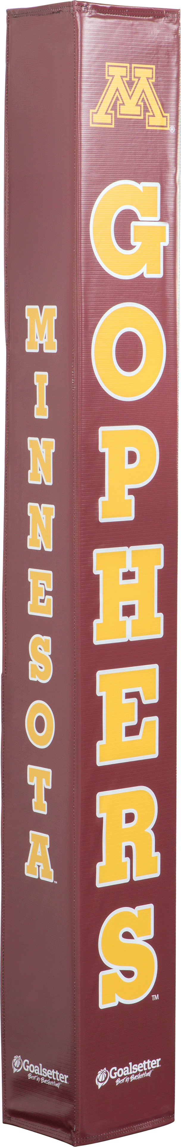 Goalsetter Basketball - Collegiate Basketball Pole Pad - Minnesota Gophers (Maroon)