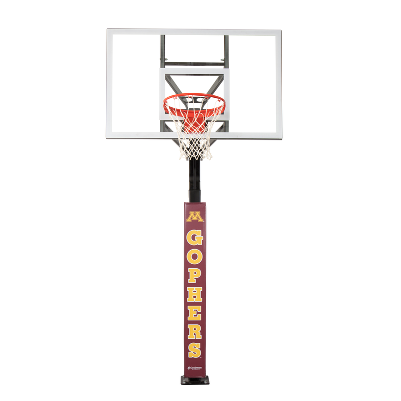Goalsetter Basketball - Collegiate Basketball Pole Pad - Minnesota Gophers (Maroon)