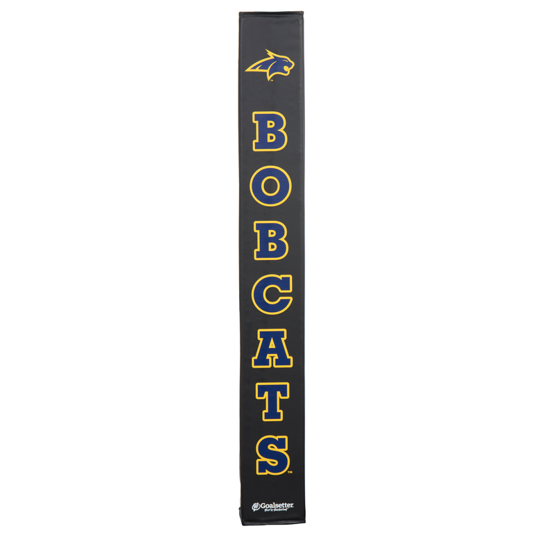 Goalsetter Basketball - Collegiate Basketball Pole Pad - MA State Bobcats (Black)