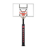 Goalsetter Basketball - Collegiate Basketball Pole Pad - Nebraska Cornhuskers (Black)