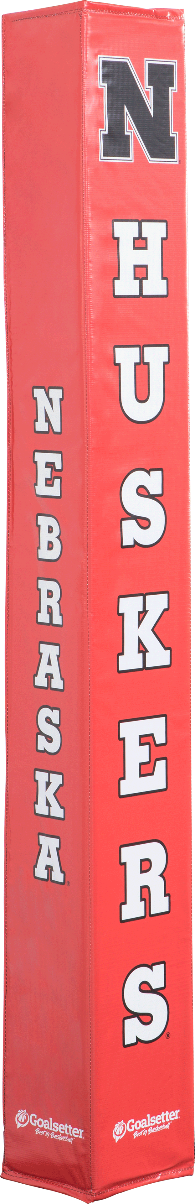 Goalsetter Basketball - Collegiate Basketball Pole Pad - Nebraska Cornhuskers (Red)