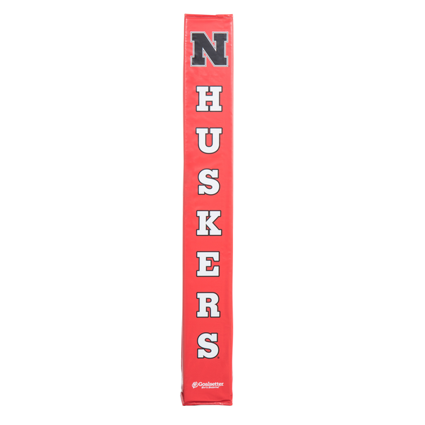 Goalsetter Basketball - Collegiate Basketball Pole Pad - NE Cornhuskers (Red)