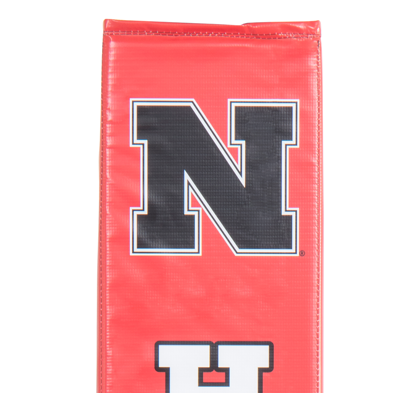 Goalsetter Basketball - Collegiate Basketball Pole Pad - Nebraska Cornhuskers basketball (Red)
