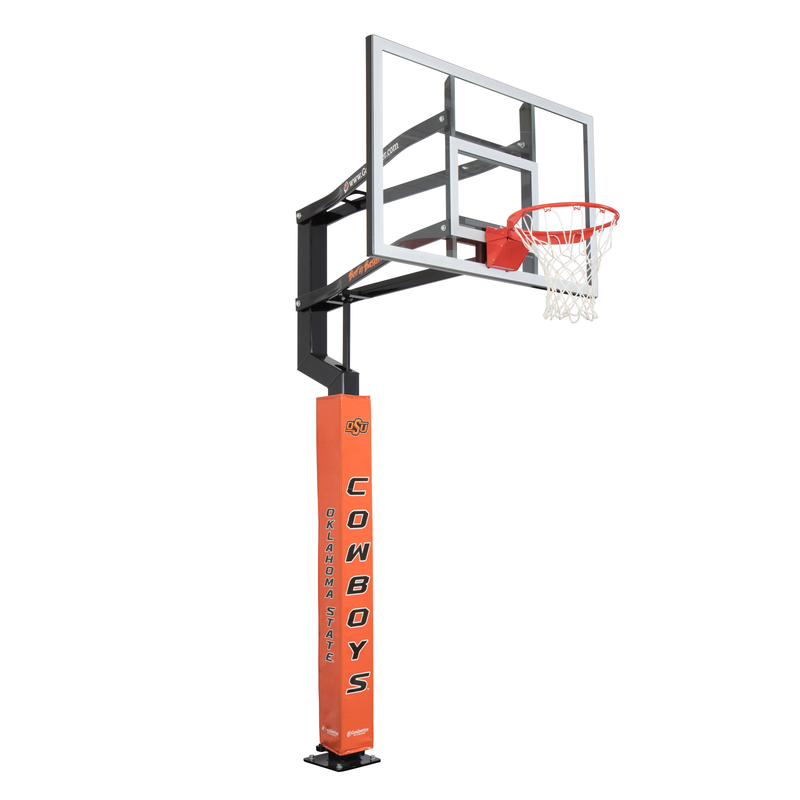 Goalsetter Collegiate Basketball Pole Pad - Oklahoma State Cowboys (Orange)