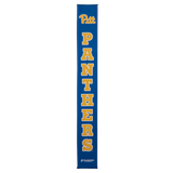 Goalsetter Collegiate Basketball Pole Pad - Pittsburgh Panthers basketball (Blue)
