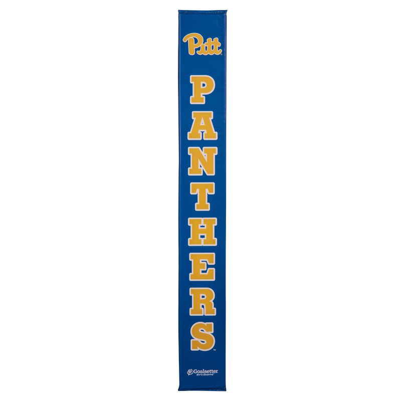 Goalsetter Collegiate Basketball Pole Pad - Pittsburgh Panthers basketball (Blue)