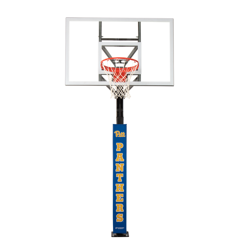 Goalsetter Collegiate Basketball Pole Pad - Pittsburgh Panthers (Blue)