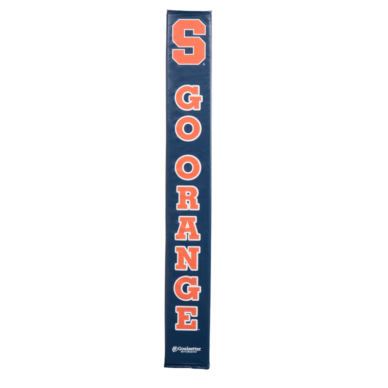 Goalsetter Collegiate Basketball Pole Pad - Syracuse Orangeman basketball (Navy)