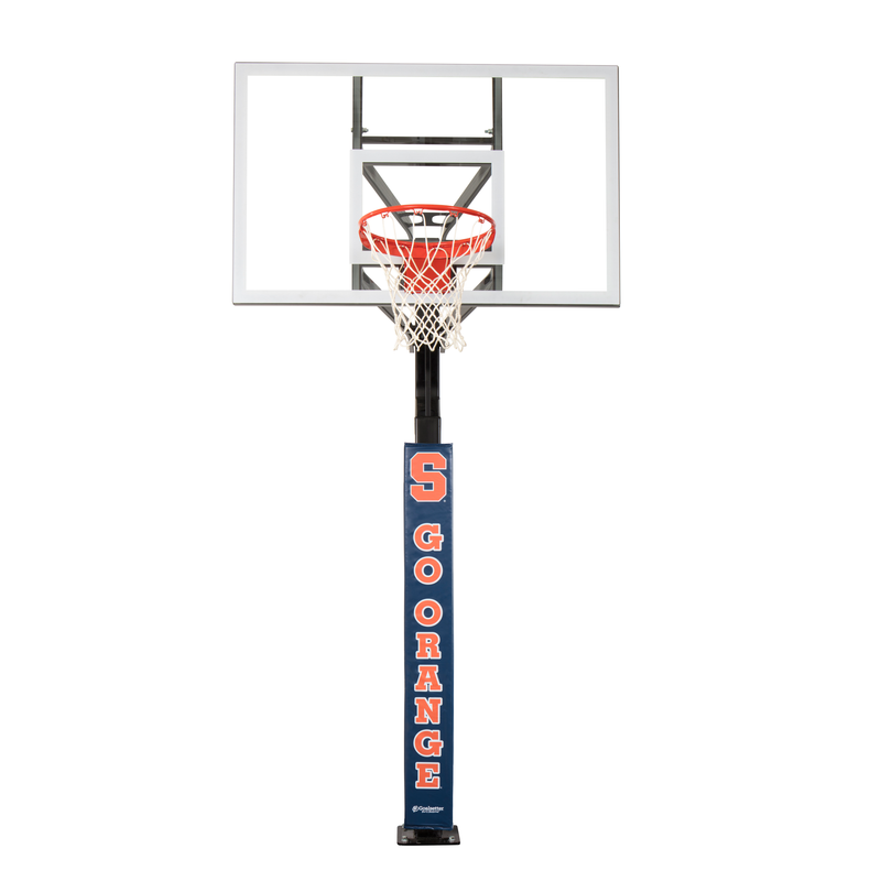 Goalsetter Collegiate Basketball Pole Pad - Syracuse Orangemen Basketball (Navy)