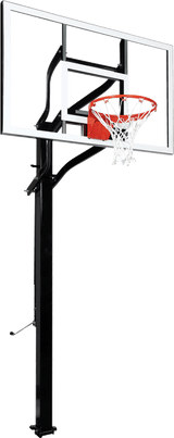 Goalsetter X560 basketball goal - Glass - HD Breakaway Rim_1