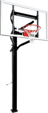 Goalsetter X660 extreme basketball goals - Glass - HD Breakaway Rim_1