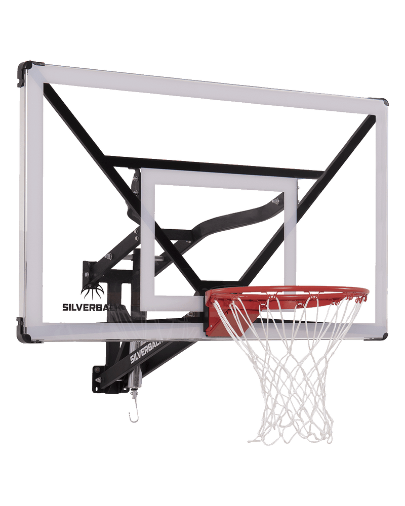 Silverback Wall mount Basketball Hoops - 54" NXT_ indoor basketball hoops 1