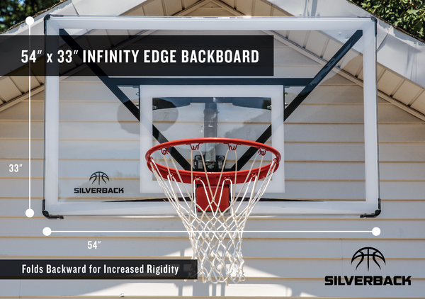 Silverback Wallmount Basketball Hoop - 54" NXT_2