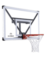 Wall Mounted Basketball Hoops - Silverback NXT Fixed Height Wall Mounted hoops - indoor wall mounted basketball hoops   _1