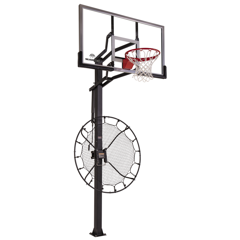 Silverback Passback Net Basketball Goal Accessory- basketball net rebounder